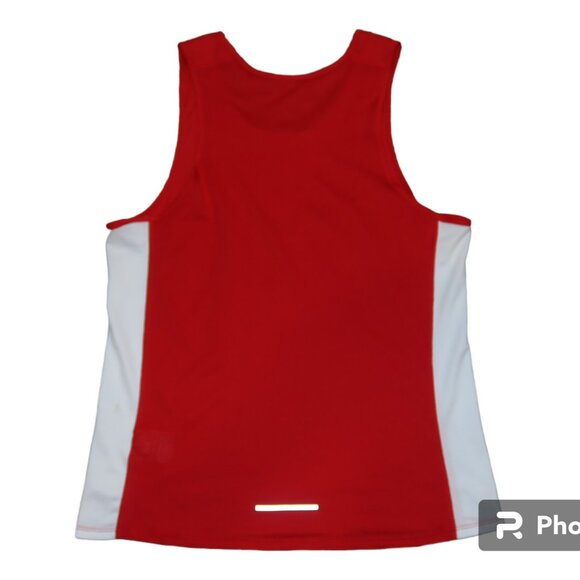 Nike Pro Elite USA Olympic Team Red Dri Fit Running Singlet Tank Top Mens Large - Picture 2 of 8